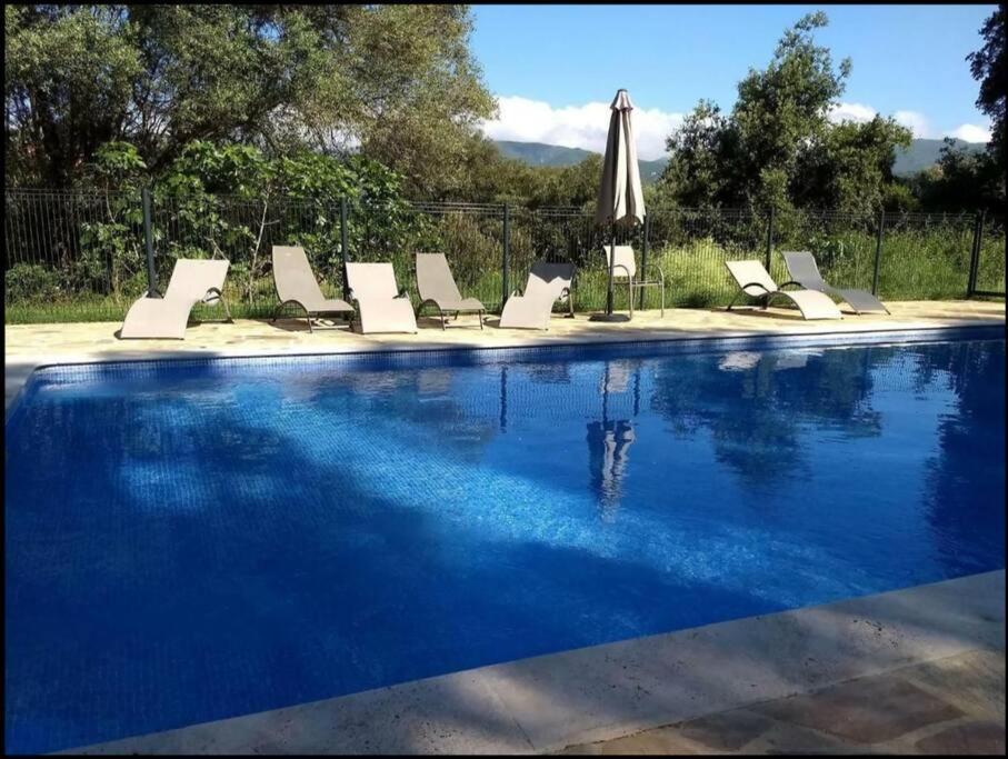 Maison Au Calme Avec Piscine Et Climatisation Sollacaro Exterior photo